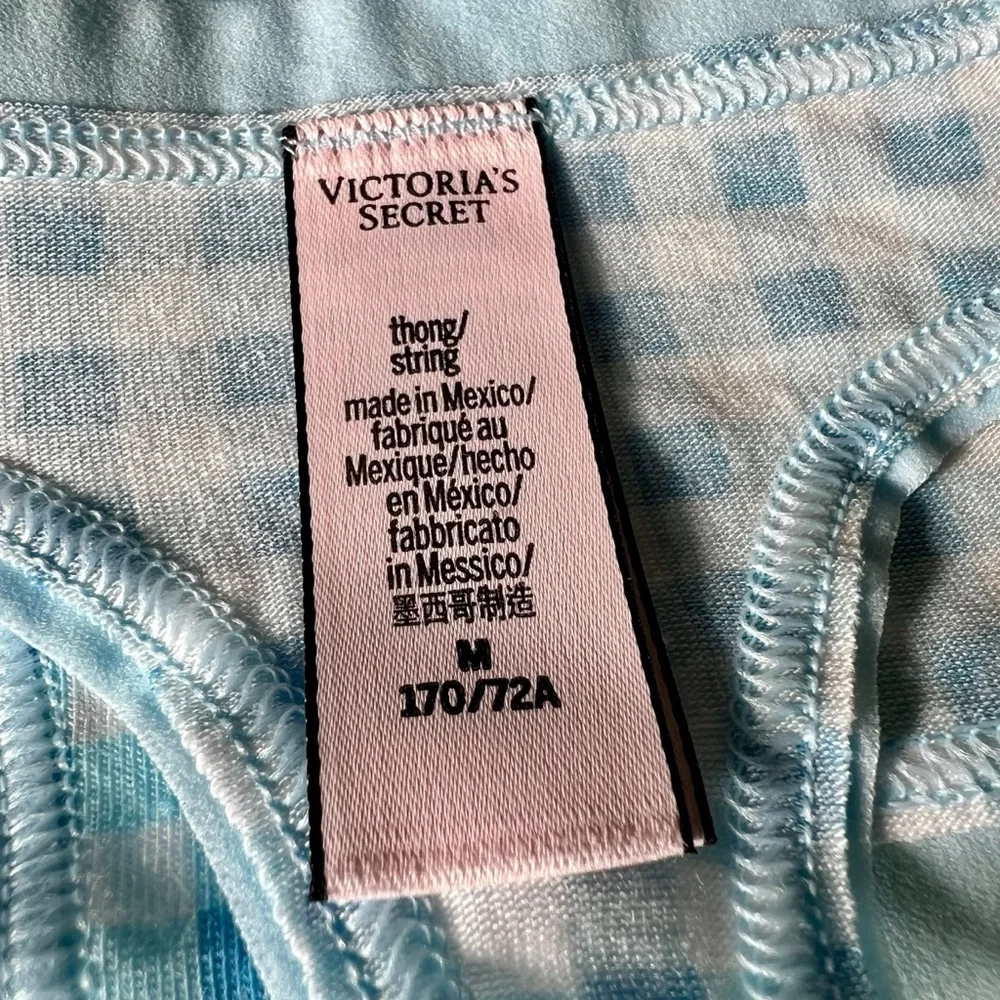 2022 Victoria's Secret Cotton Thong Panty Size Medium NWT - Picture 3 of 4